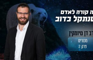 מה קורה לאדם במוח כשרואה דוב מפחיד ביער?