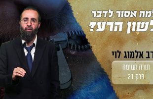 למה אסור לדבר לשון הרע?