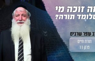 מה זוכה מי שלומד תורה? אל תפספסו!